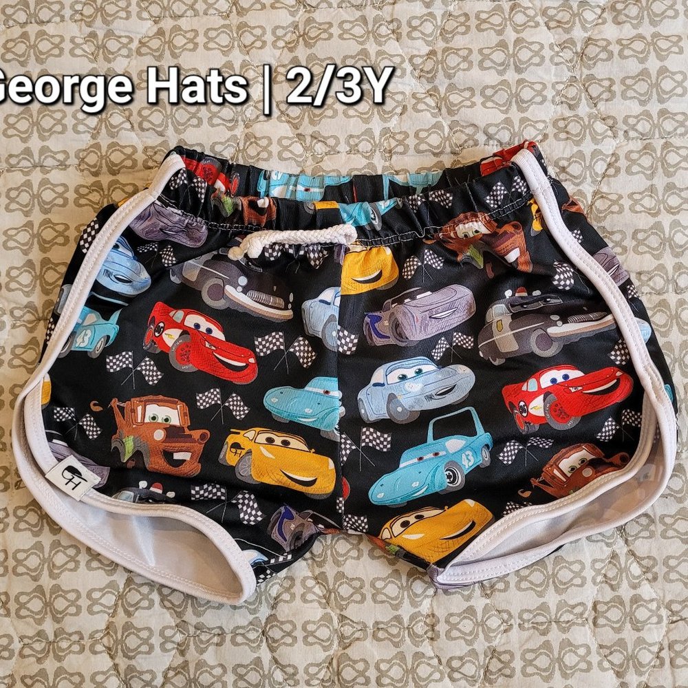 George Hats | Cars Print | 2/3Y